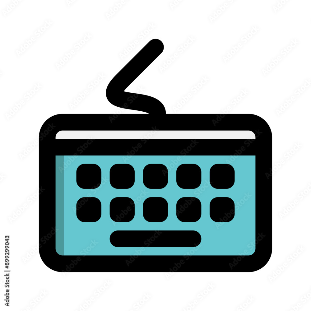 Keyboard flat icon. technology, computer, device . suitable for interfaces, websites, UI and mobile apps. Keyboard flat icon. technology, computer, device . suitable for interfaces, websites, UI and mobile apps.