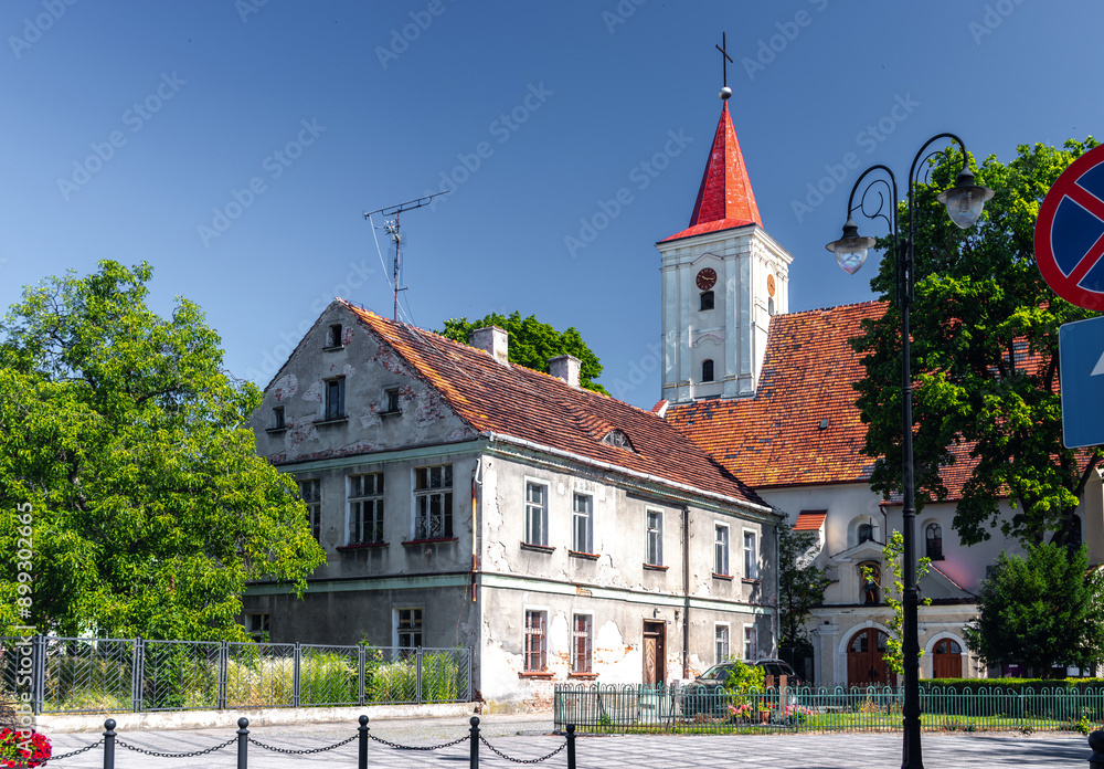 St. Michael the Archangel Church (Kościół rzymskokatolicki pw. św. Michała Archanioła w Nowej Soli) in Nowa Sól, Lubuskie, Poland.