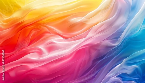 Wallpaper Mural Abstract Background with Bright Colors and Fluid Shapes Torontodigital.ca