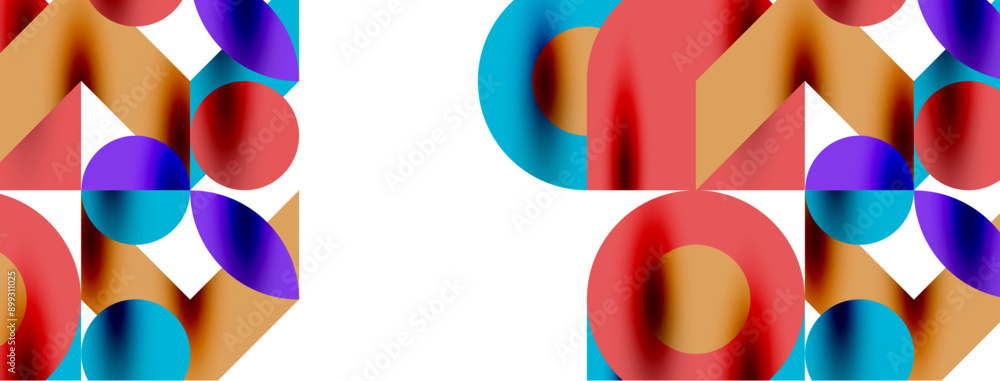 Circle pattern, round elements with lines and arrows composition for wallpaper, banner, background or landing Circle pattern, round elements with lines and arrows composition for wallpaper, banner, background or landing