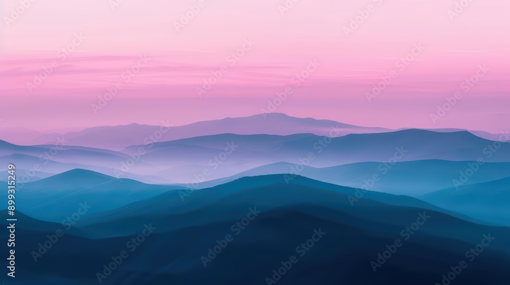 Fototapeta premium Twilight dreamscape perfect for wallpaper landscape fantasy