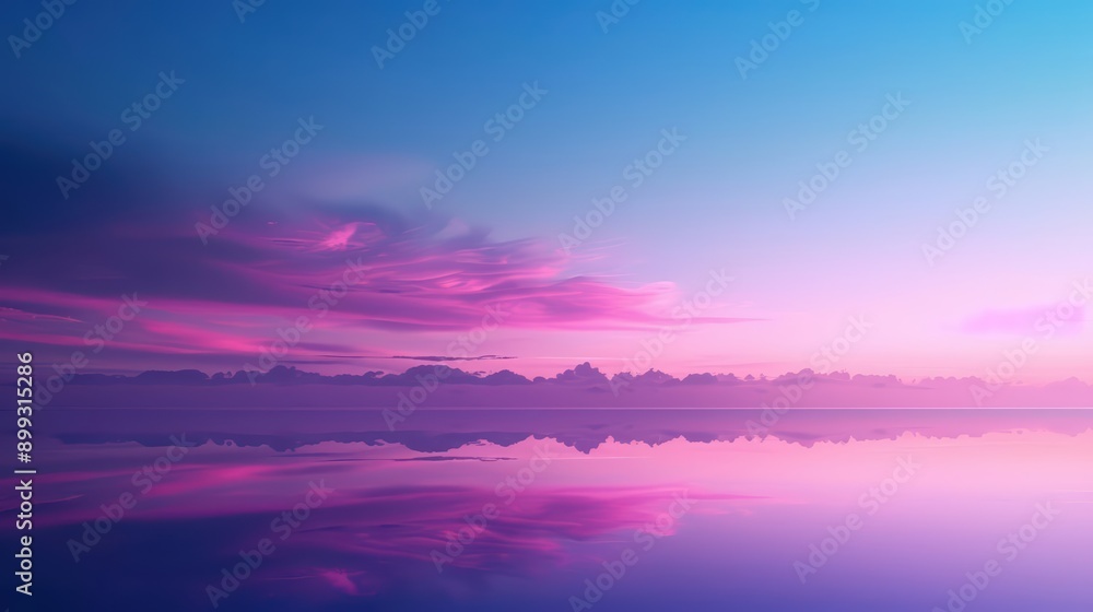 Fototapeta premium Twilight dreamscape perfect for wallpaper landscape fantasy
