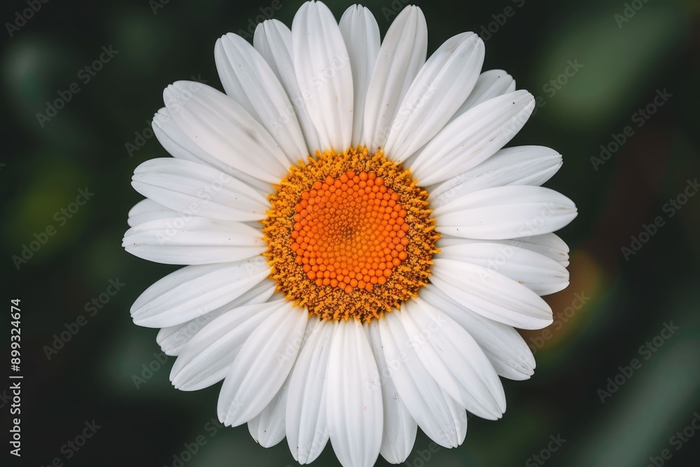 Fototapeta premium beautiful daisy flower in the garden in springtime