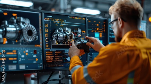 Digital twin simulation for machinery diagnostics, Technology, Virtual modeling for repair planning