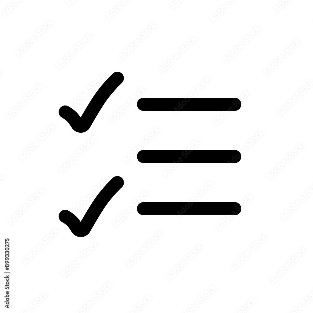double check line icon double check line icon