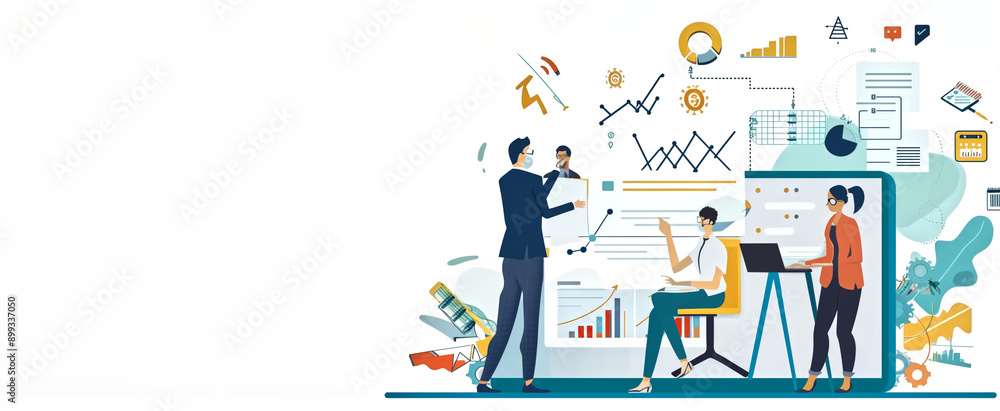 bank space white background left side, business consulting, coll bank space white background left side, business consulting, coll