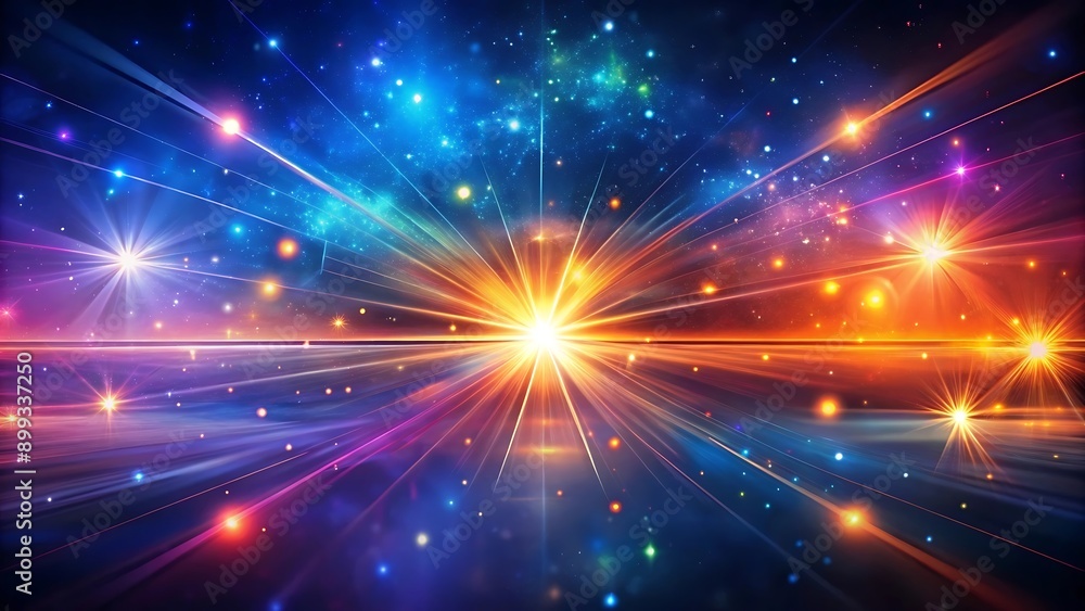Abstract Light Burst Background. Abstract Light Burst Background.