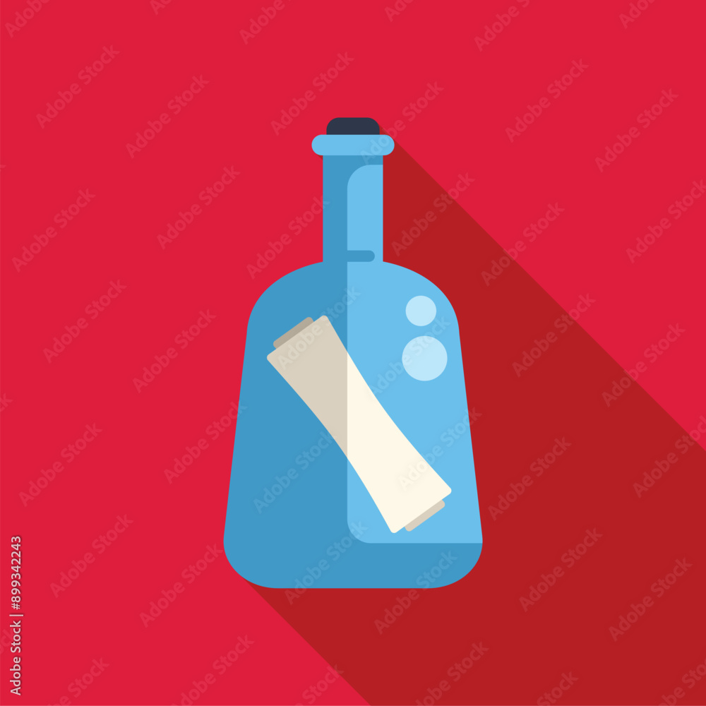 Message in a bottle floating on the water is hoping to be found by someone so they can read the important information inside Message in a bottle floating on the water is hoping to be found by someone so they can read the important information inside