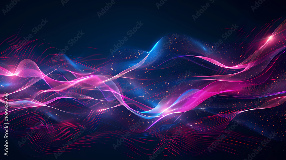 Neon futuristic flashes on black background. Motion light lines backdrop. For banner, postcard, illustration. Neon futuristic flashes on black background. Motion light lines backdrop. For banner, postcard, illustration.
