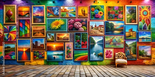 A picture on a wall informative Vibrant engaging Generative By AI