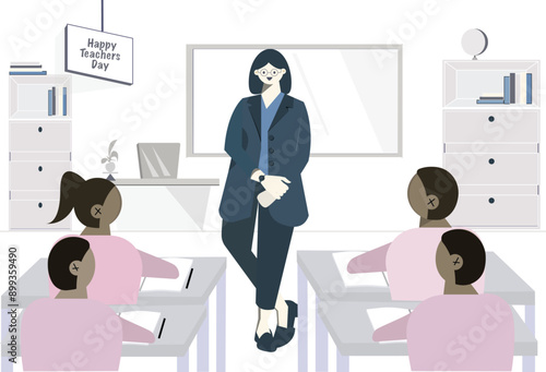 The lives of educators, A day spent Teaching