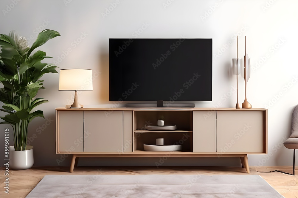 Fototapeta premium modern living room interior