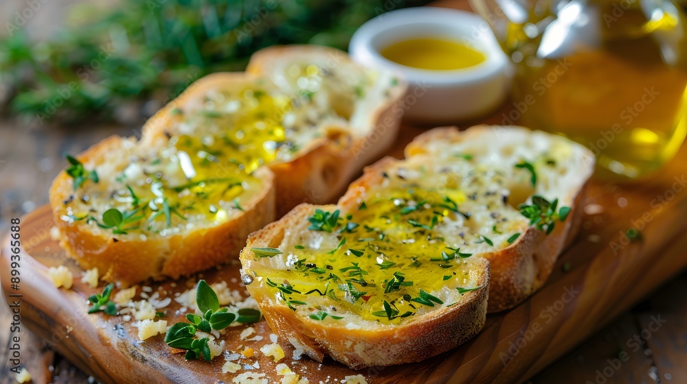 Bread with delicious Olive oil topping, Cake served with olive oil. Bread with delicious Olive oil topping, Cake served with olive oil.