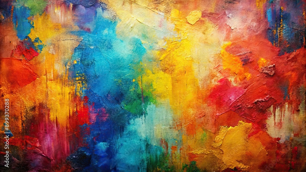 Abstract painting with a rough and colorful texture , art, painting, abstract, colorful, multicolored, texture Abstract painting with a rough and colorful texture , art, painting, abstract, colorful, multicolored, texture