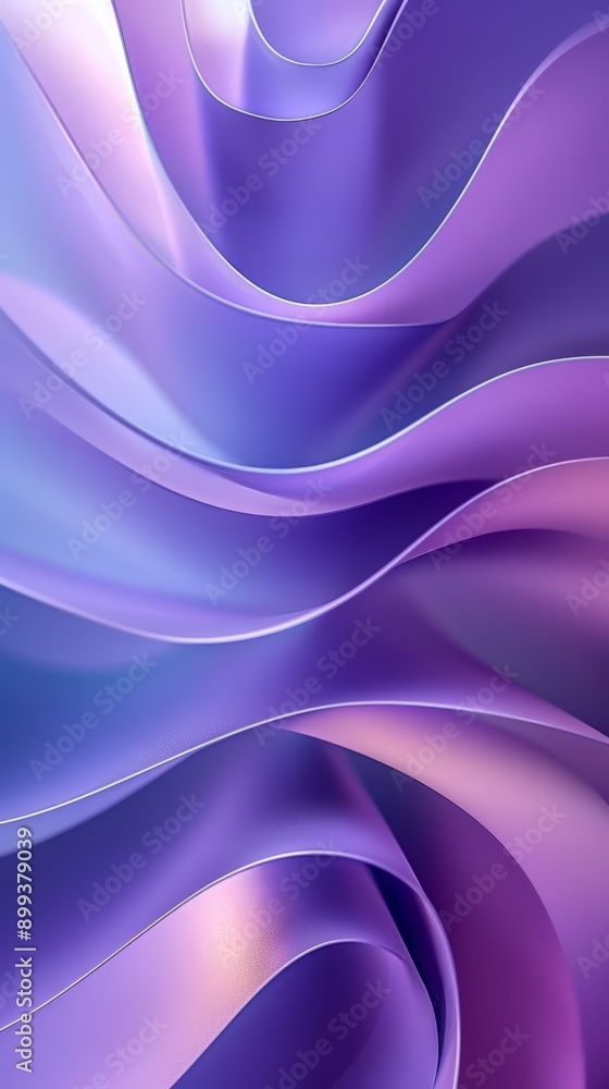 Fototapeta premium A tight shot of a smartphone displaying a blurred, violet-blue swirl pattern