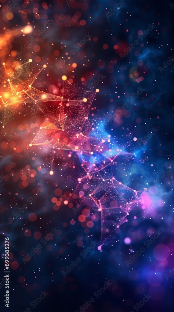 a star cluster in the night sky with distinct foreground stars, and a less defined background star cluster a star cluster in the night sky with distinct foreground stars, and a less defined background star cluster