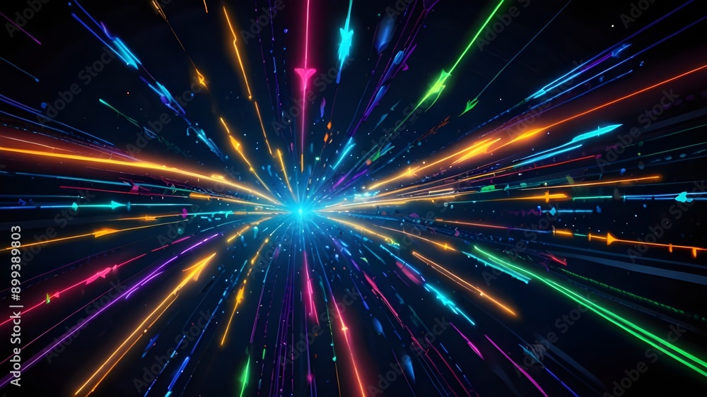 abstract light background with flashes abstract light background with flashes
