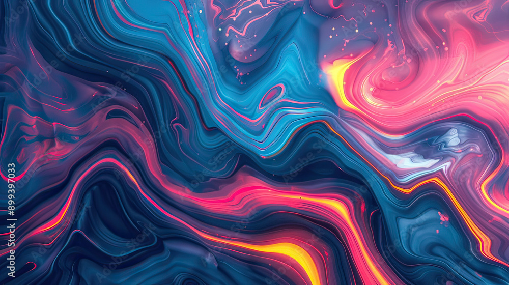 Marble Kinetic Abstract Background with Marbled Kinetic forms AI Generative Marble Kinetic Abstract Background with Marbled Kinetic forms AI Generative