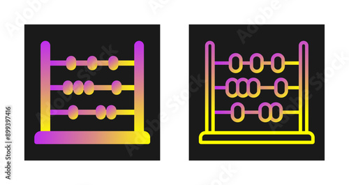Abacus Vector Icon