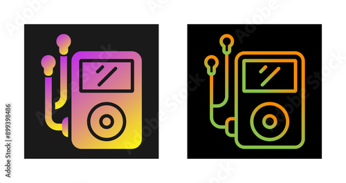 MP3 Player Vector Icon