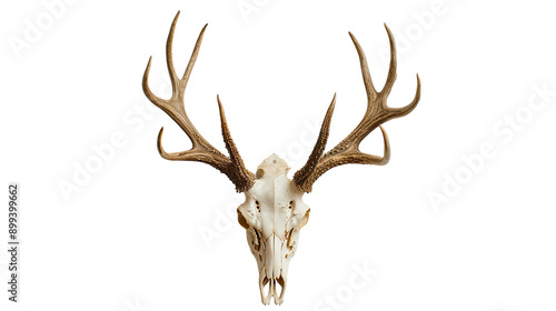 Obraz na płótnie Deer skull transparent background
