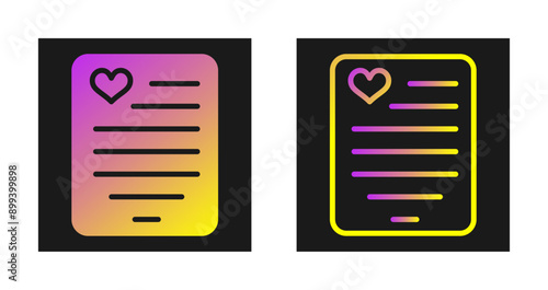 Poetry Vector Icon