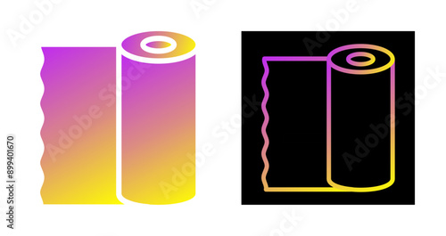 Plastic sheeting Vector Icon