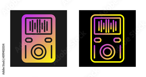 MP3 Player Vector Icon