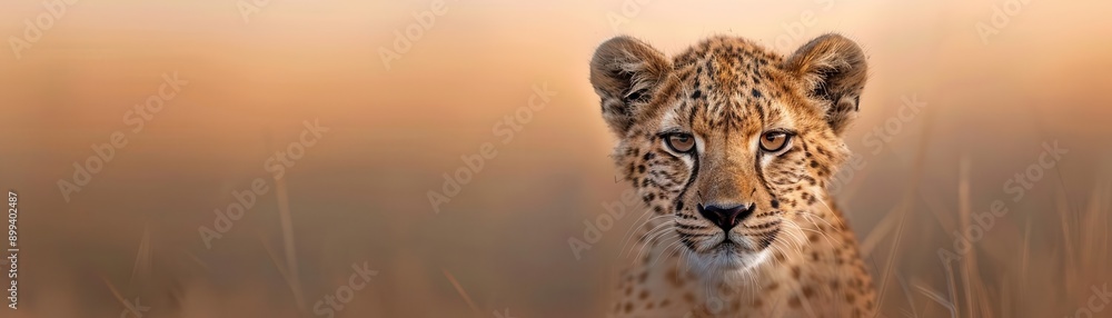 Naklejka premium Cheetah Close Up.