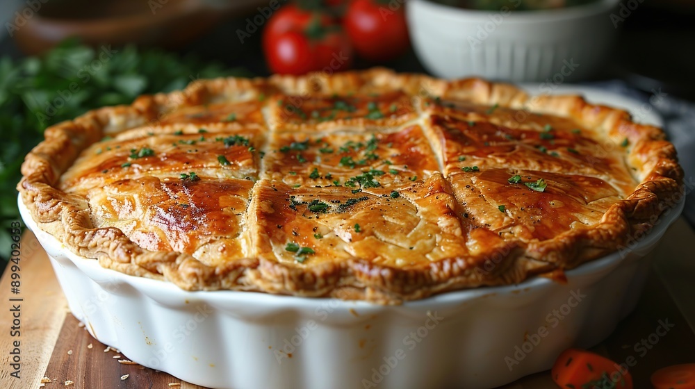 Homemade Chicken Pot Pie Homemade Chicken Pot Pie