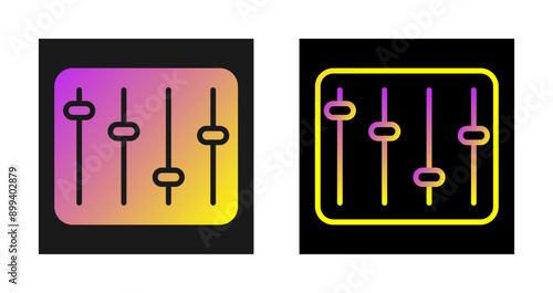 Equalizer Vector Icon