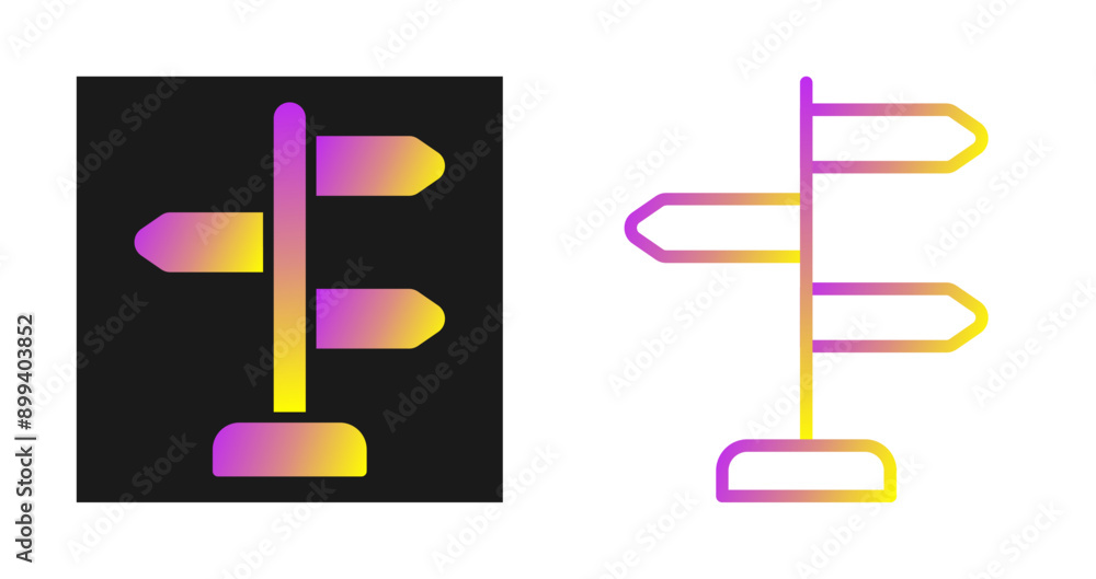 Obraz premium Pointers Vector Icon