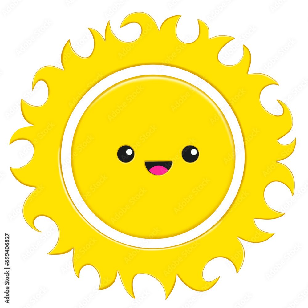 Cartoon funny sun character. Isolated of adorable solar. Bright summer and weather personages with kawaii faces, big eyes and smiles, and fun Cartoon funny sun character. Isolated of adorable solar. Bright summer and weather personages with kawaii faces, big eyes and smiles, and fun