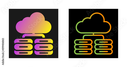 Web Hosting Vector Icon