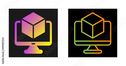 Network Virtualization Vector Icon