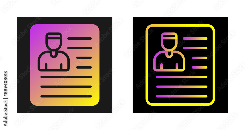 User Scenarios Vector Icon User Scenarios Vector Icon