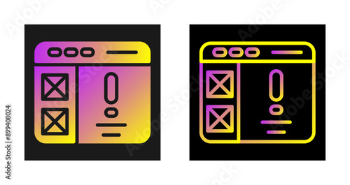 Information Design Vector Icon