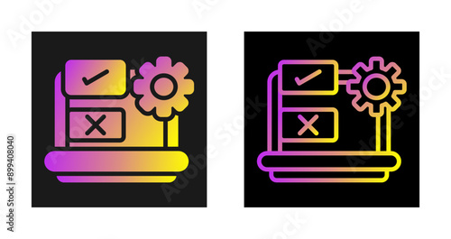 User Testing Vector Icon