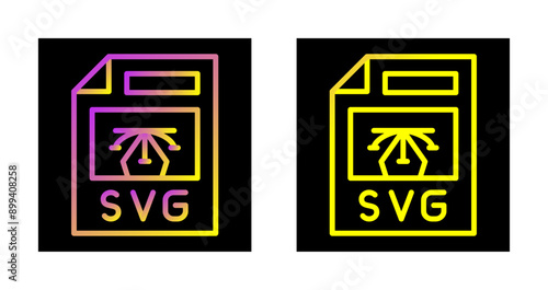 Svg File Vector Icon