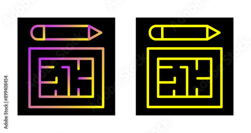 Blueprint Vector Icon