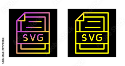 Svg File Vector Icon