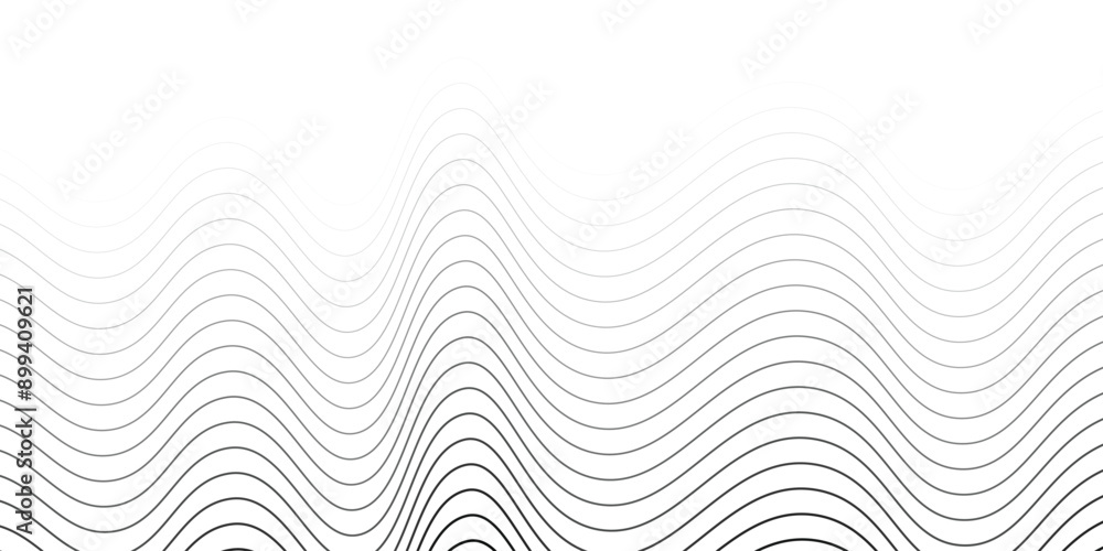 Wave abstract line background isolated on white. Vector illustration Wave abstract line background isolated on white. Vector illustration