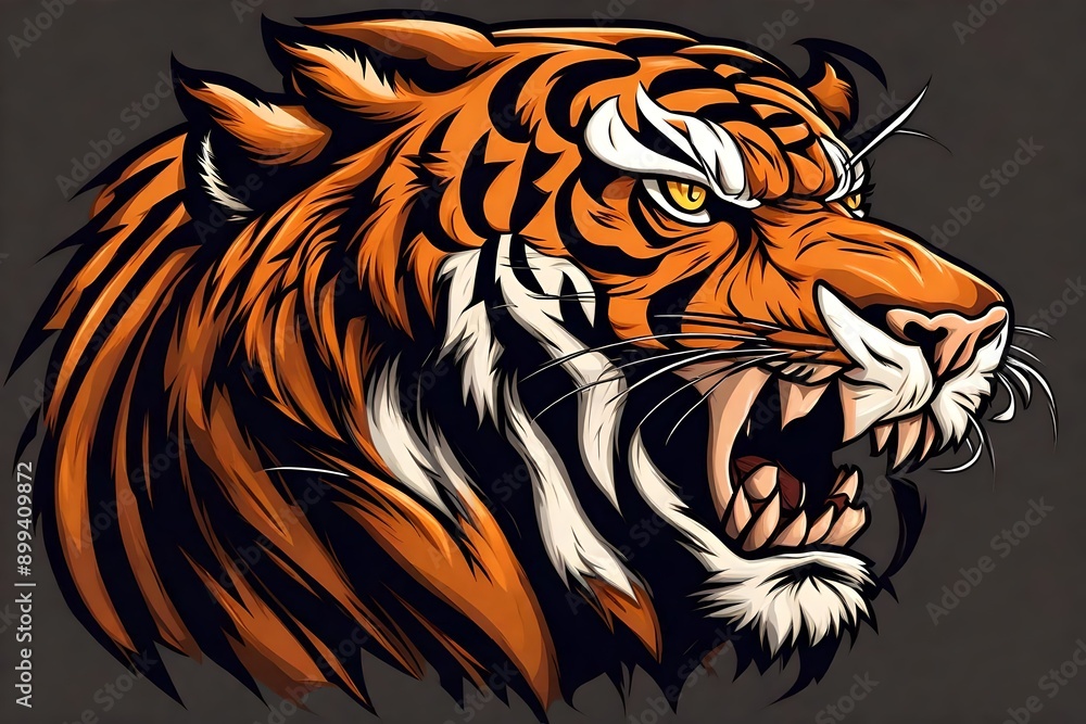 tiger head vector tiger head vector