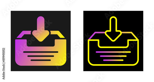 Inbox Vector Icon
