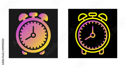 Alarm clock Vector Icon