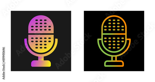 Microphone Vector Icon