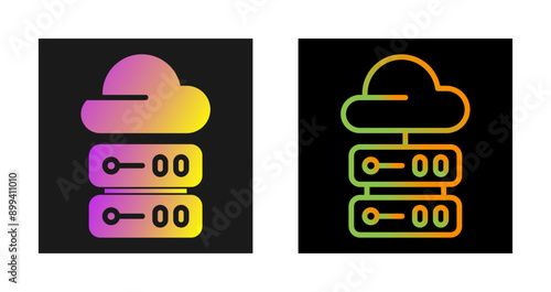 Cloud Computing Vector Icon