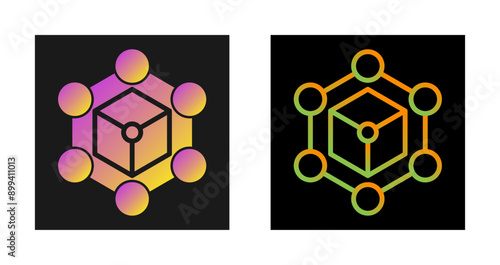 Blockchain Vector Icon