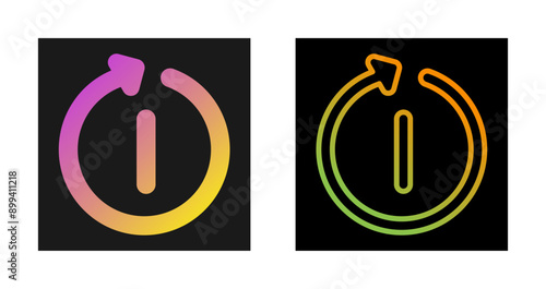 Restart Vector Icon