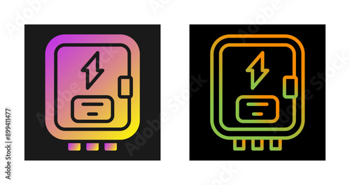Electrical Panel Vector Icon